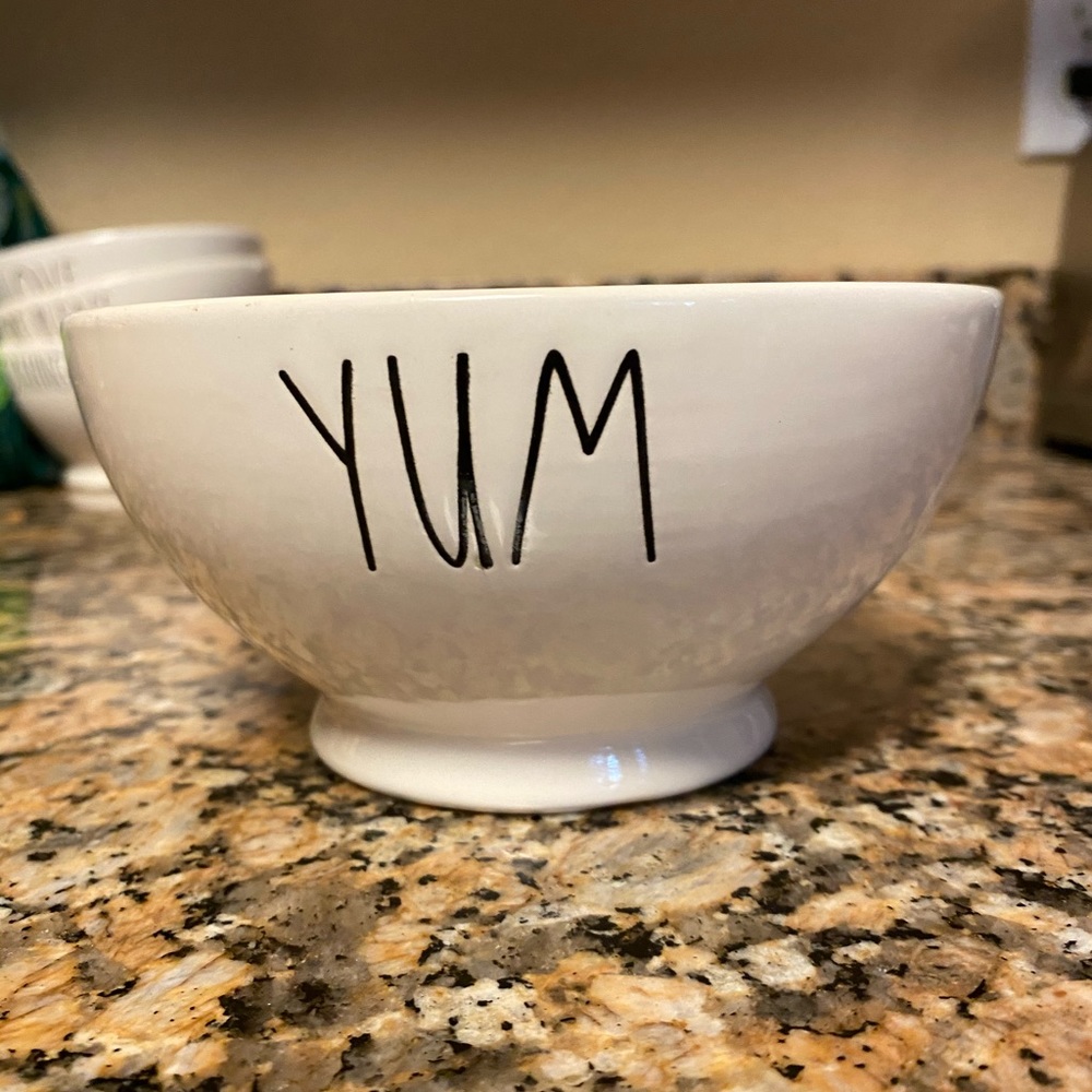 Rae Dunn Yum Cereal Bowl